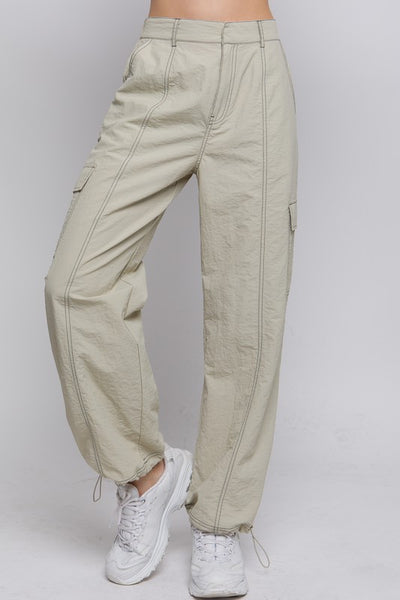 Casual Parachute Cargo Pants