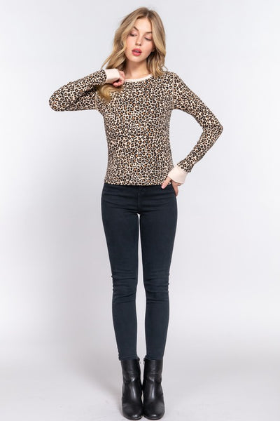 Camiseta Termal Leopardo