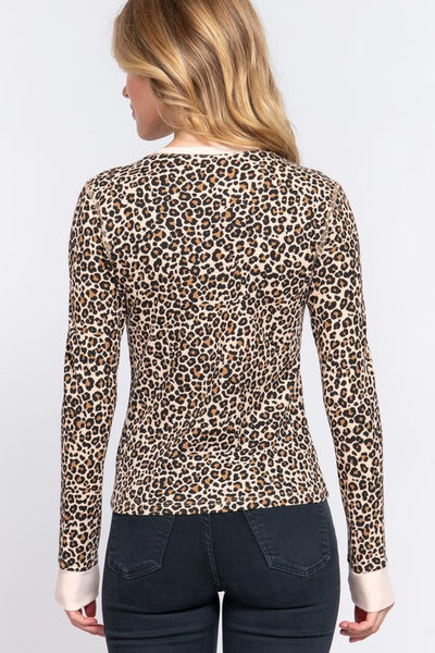 Camiseta Termal Leopardo