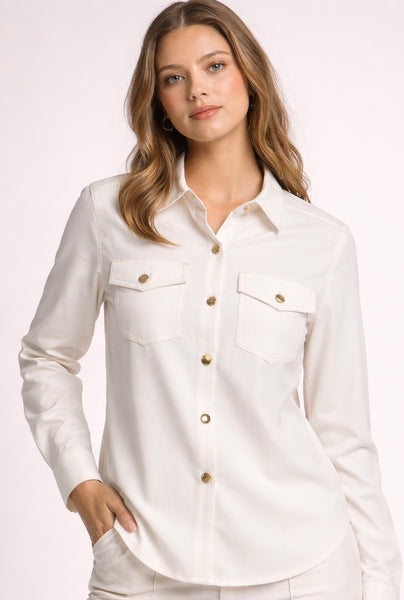 Super Soft & Stretch Denim Shirt