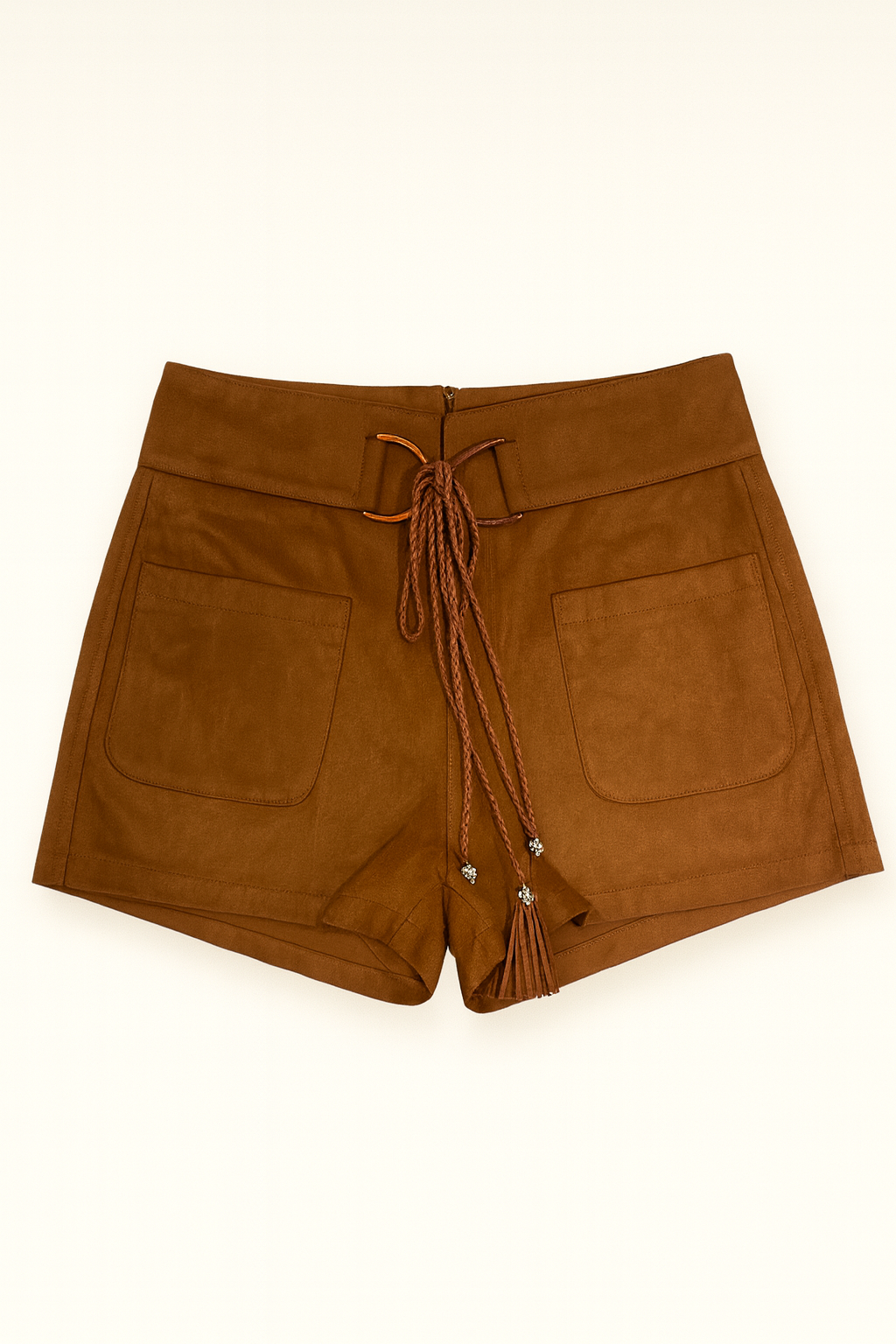 Skort Suede Camel