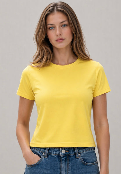 Stretch Cotton Tee