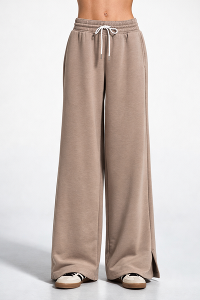 Super Soft Scuba Drawstring Wideleg Pants