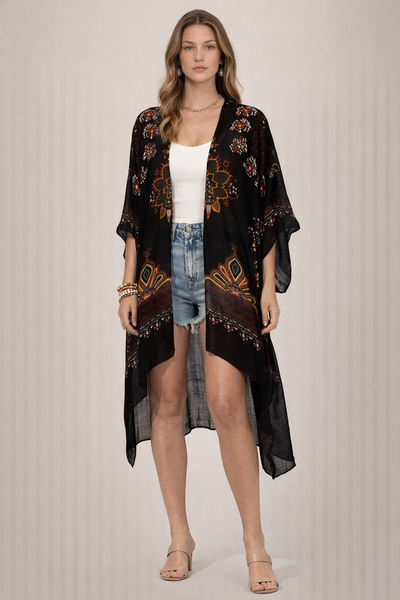 Ember Medallion Summer Kimono