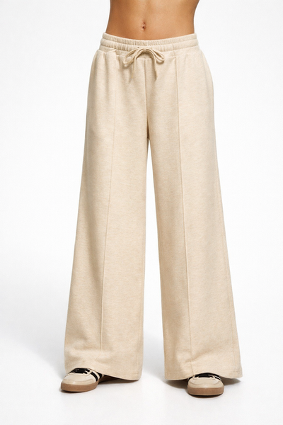 Super Soft Scuba Drawstring Wideleg Pants