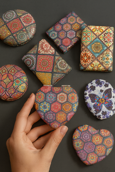 Mandala Pocket Mirror