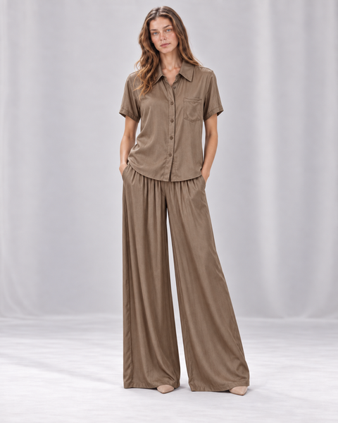 Conjunto Pantalon + Blusa Botones