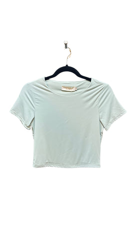 Seamless Short Sleeve Crop Top