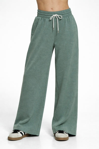 Super Soft Scuba Drawstring Wideleg Pants