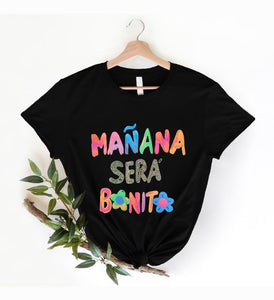 T- Shirt Stretch Sparkle Mañana sera bonito