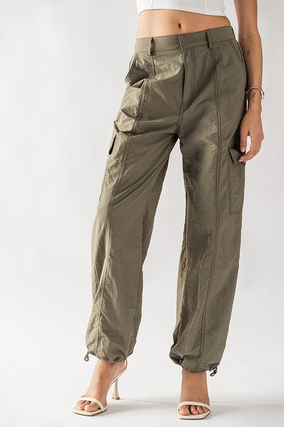 Casual Parachute Cargo Pants