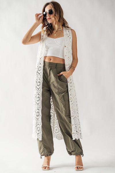 Casual Parachute Cargo Pants