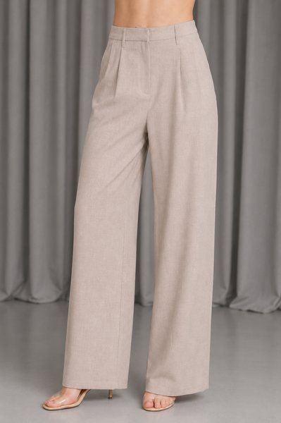 Pantalón Wide Leg con Pinzas