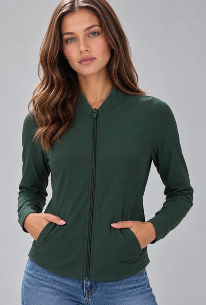 Chamarra Bomber Nylon