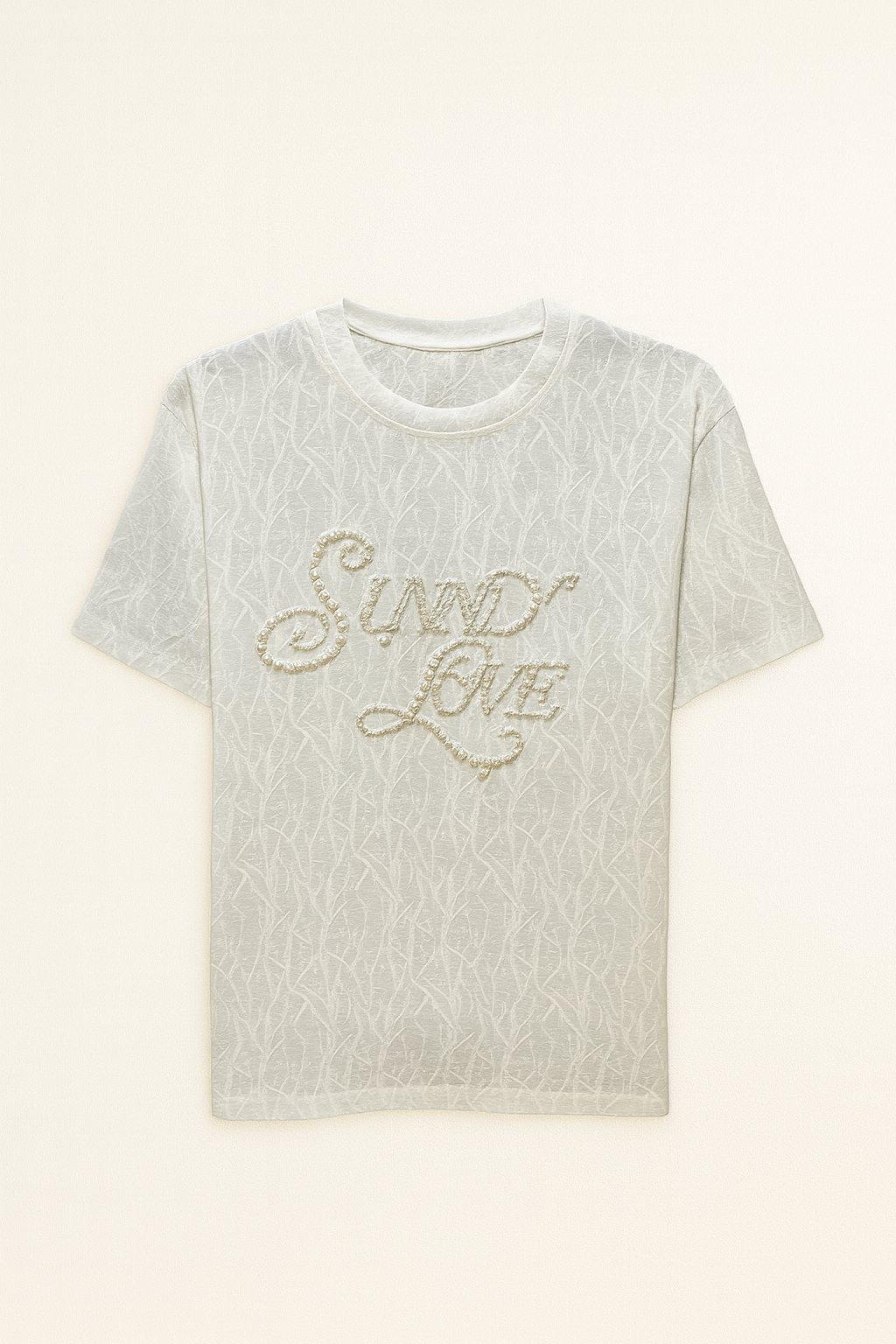 Sunday Love Pearl & Lace Top