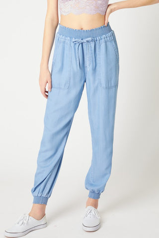 Tencel Jogger Pants