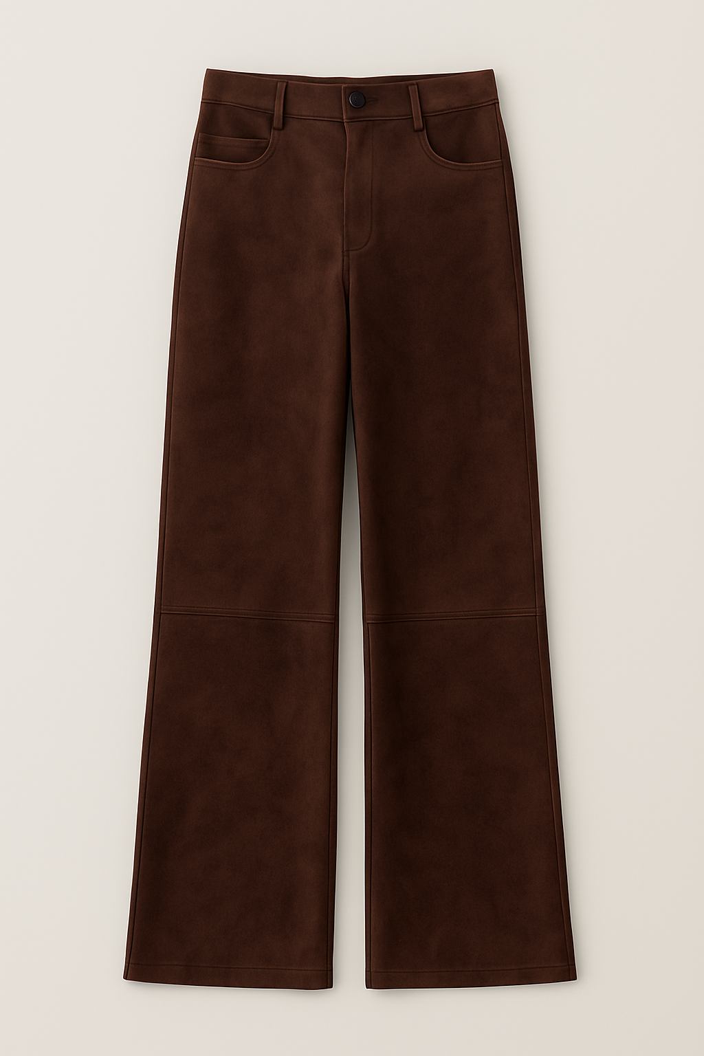 Black Coffee WideLeg Faux Leather Pants