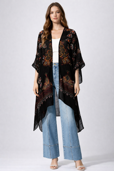 Ember Medallion Summer Kimono