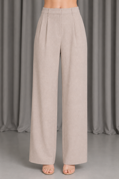 Pantalón Wide Leg con Pinzas