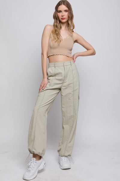 Casual Parachute Cargo Pants