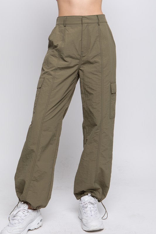 Casual Parachute Cargo Pants