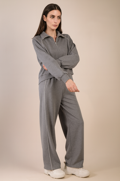 Soft Scuba Knit Comfy Casual Track Pants