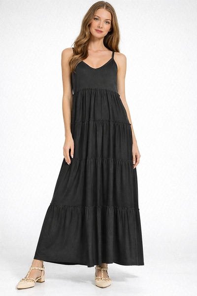 Super Soft V-neck Maxi Dress