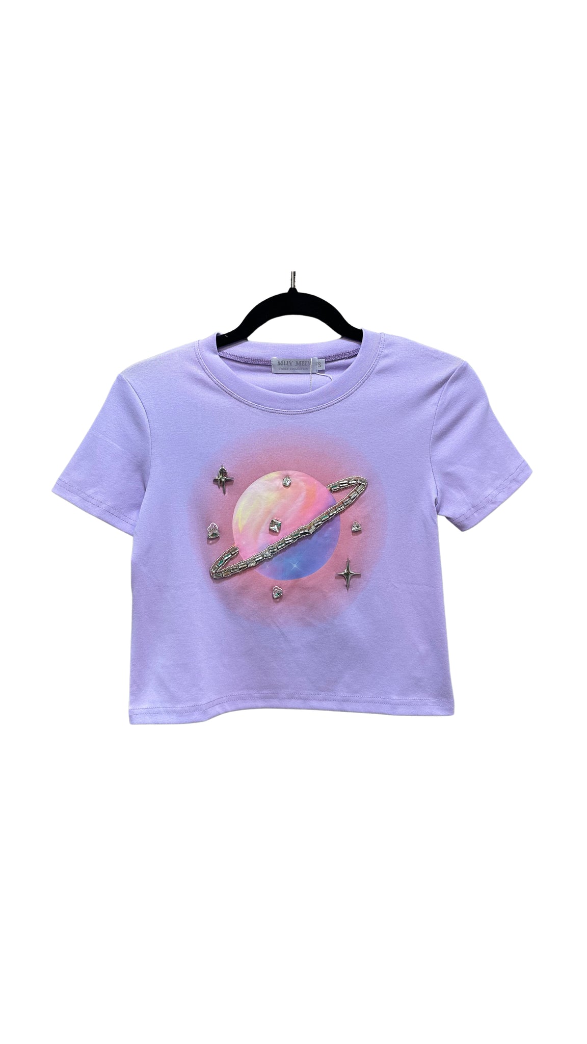 Coquette Space Cropped T Shirt