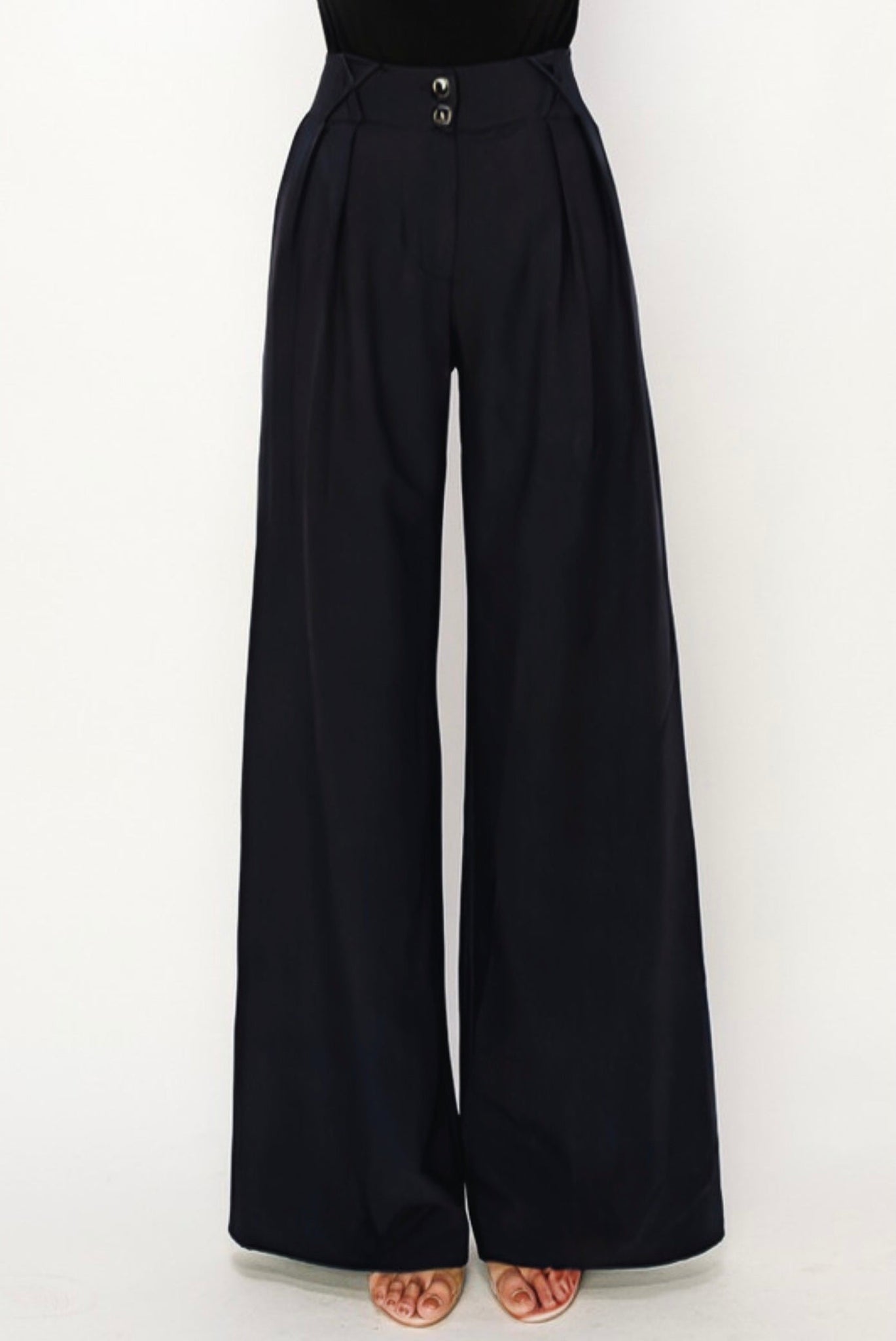 High Waisted Trouser Pants