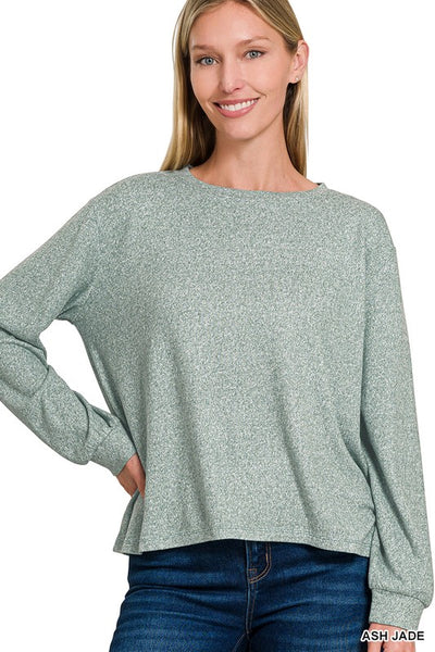 Super Soft Melange Hacci Lounge Pajama Set