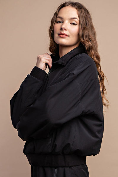 Heavy Fleece Oversize WindBreaker Pullover