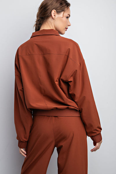 Heavy Fleece Oversize WindBreaker Pullover