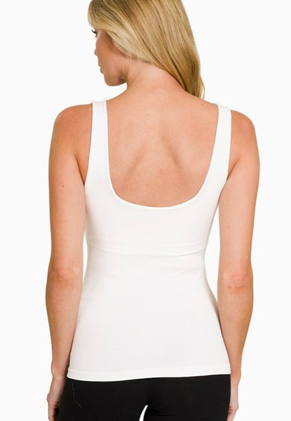 Top Tank Seamless con Bra Incorporado