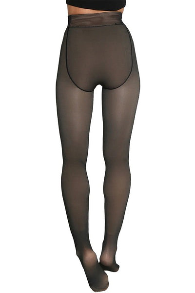 High Compression Stretch Thermal Fleece Lined Tights