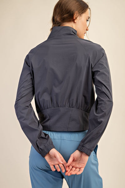 Light Weight Full Zip Up Active Performance Jacket