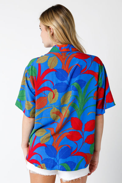 Faye Summer Shirt Button Down and relax fit