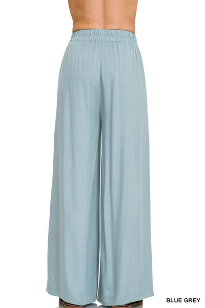 Rayon Wideleg Pants