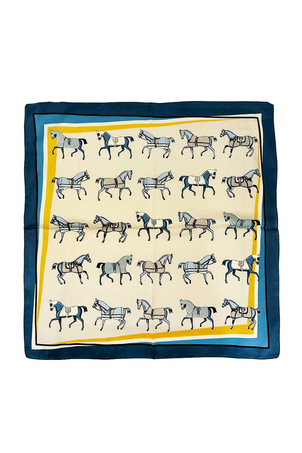 Horses Square Bandana Scarf