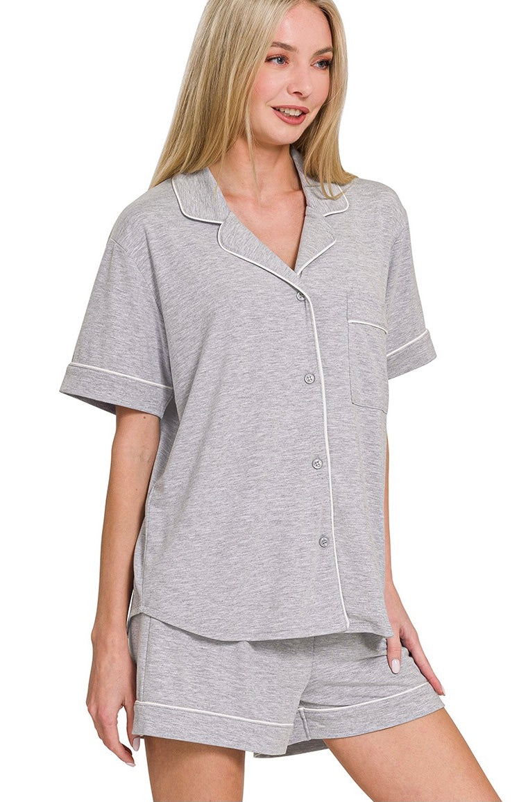 Super Soft Pajama Shorts Set