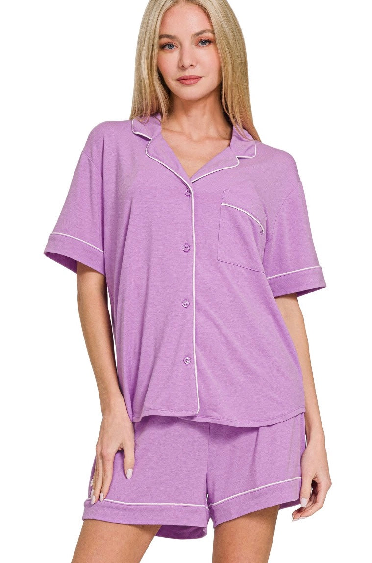 Super Soft Pajama Shorts Set