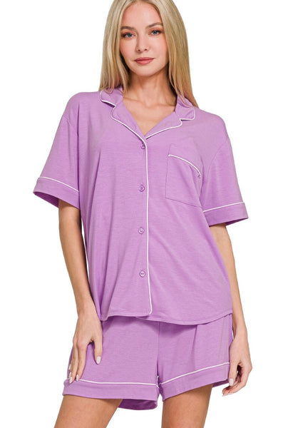 Super Soft Pajama Shorts Set