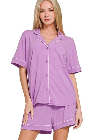 Super Soft Pajama Shorts Set