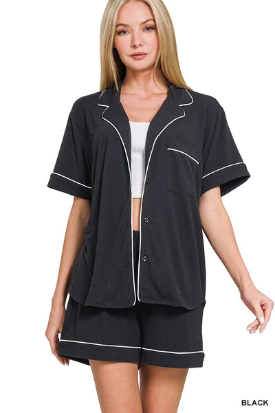 Super Soft Pajama Shorts Set