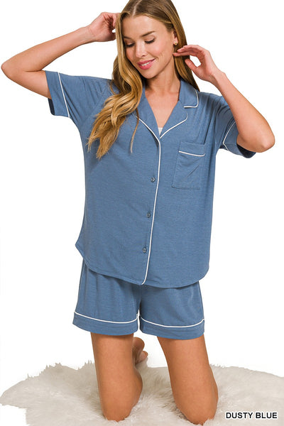 Super Soft Pajama Shorts Set