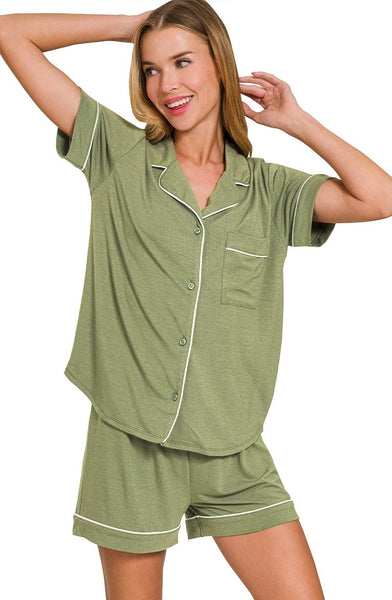 Super Soft Pajama Shorts Set