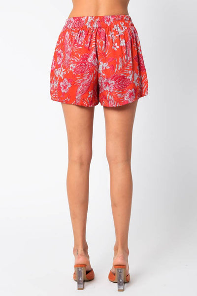 Satin Feel Rayon Mini Short