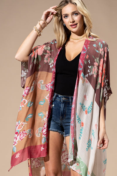 Patchwork LightWeight Summer Kimono