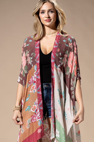 Patchwork LightWeight Summer Kimono