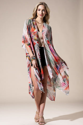 Brushstroke LightWeight Summer Kimono