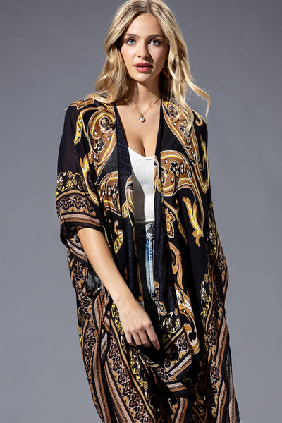 Mandala LightWeight Summer Kimono